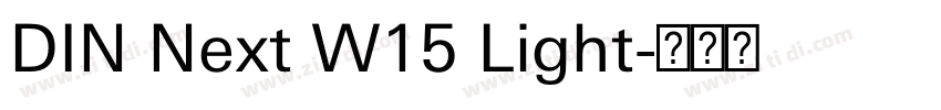 DIN Next W15 Light字体转换 DIN Next W15 Light字体转换